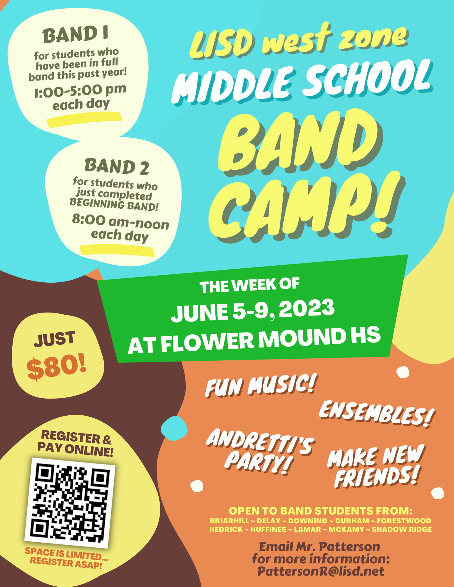 Marcus High School 2023 Summer Camps